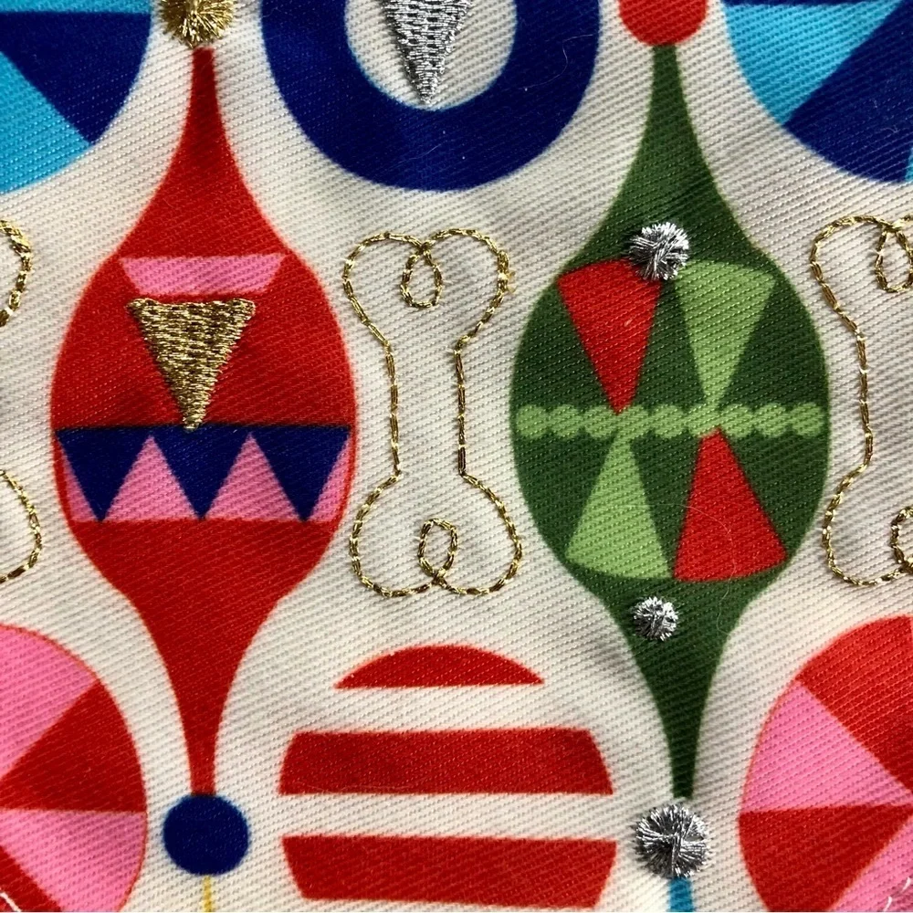 NWT Holiday ornament bandana scarf dog L/XL